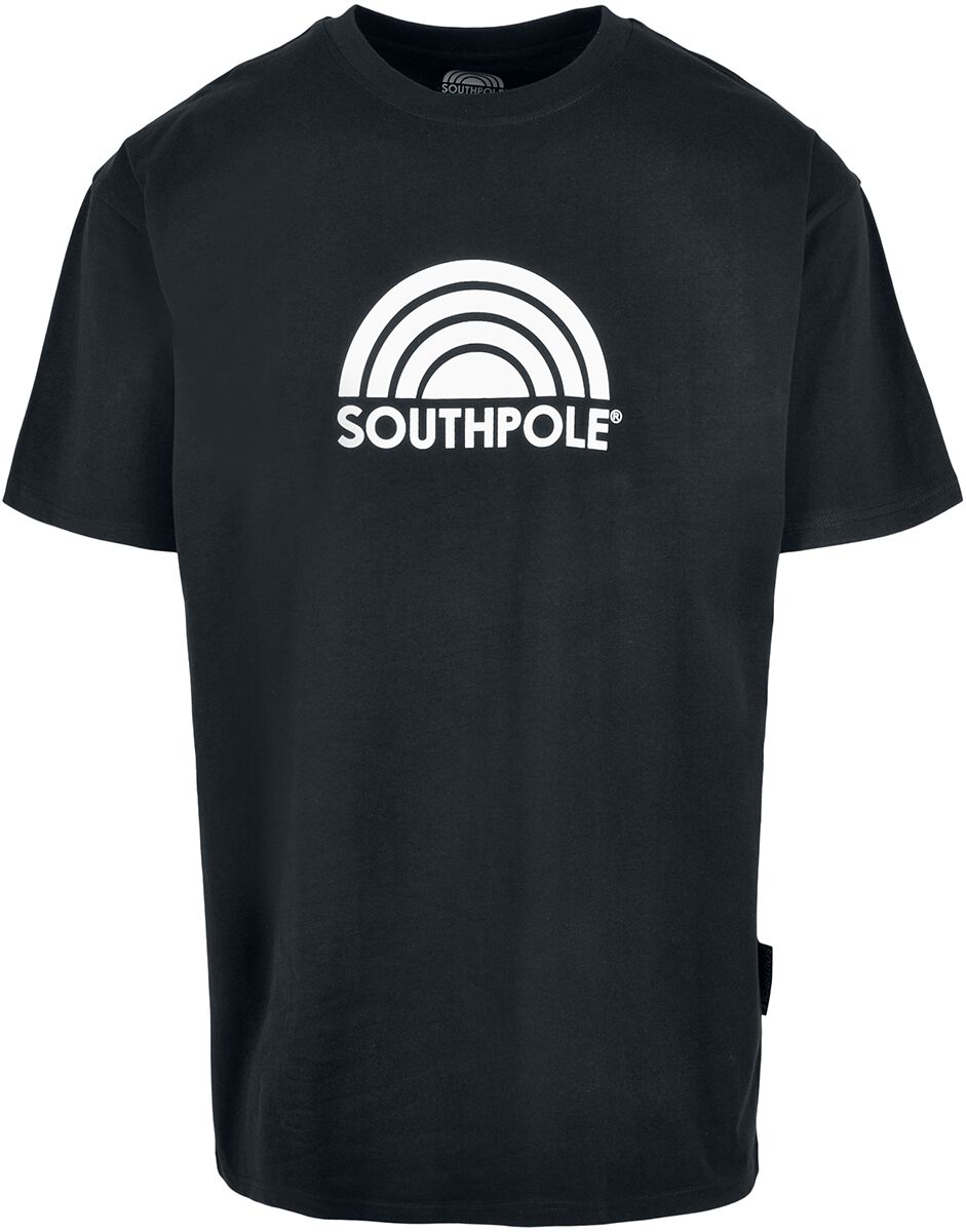 Image of T-Shirt di Southpole - Southpole logo t-shirt - S a XXL - Uomo - nero