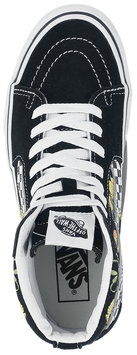 Vans SK8-HI PLATFORM 2.0 Poppy Checkerboard Black/Multi Sneaker high schwarz multicolor