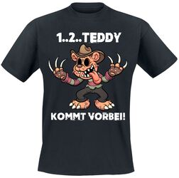 1..2.. Teddy kommt vorbei, Sprüche, T-Shirt