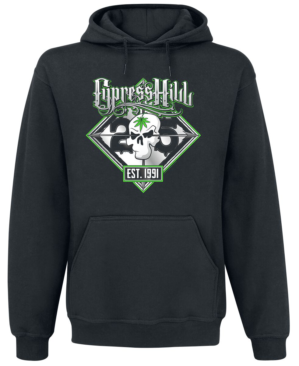 Image of Cypress Hill 25th Anniversary Kapuzenpulli schwarz