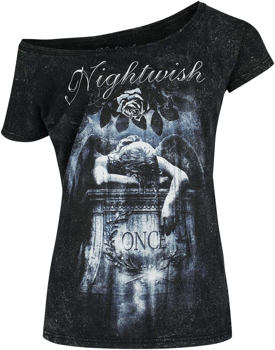 Nightwish T-Shirt - Once - S bis L - für Damen - Größe M - schwarz  - EMP exklusives Merchandise!