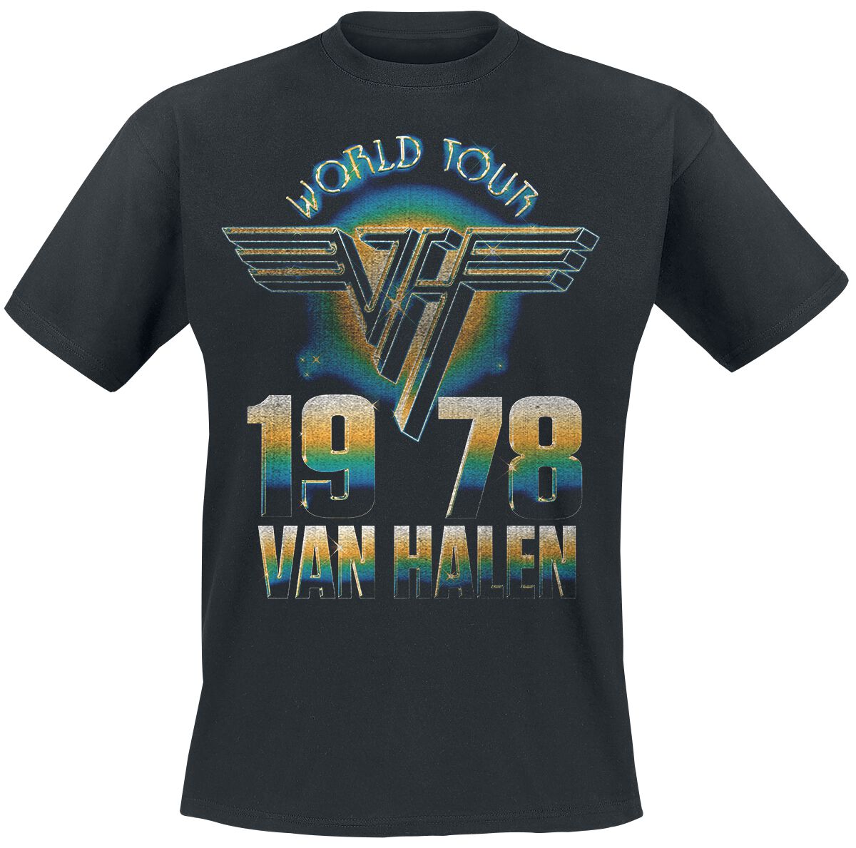 Van Halen World Tour '78 T-Shirt black