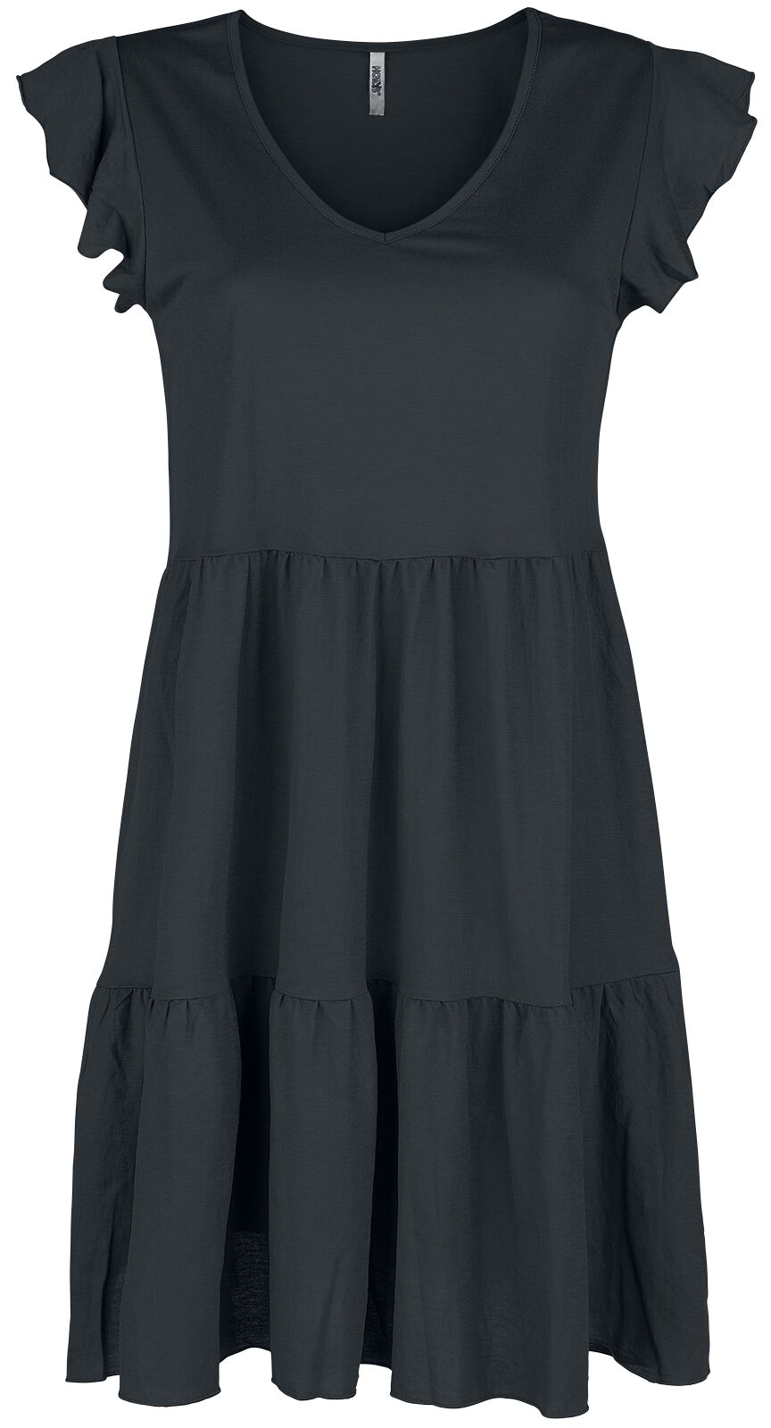 Hailys Kleid knielang - Leonie - XS bis L - für Damen - Größe XS - schwarz