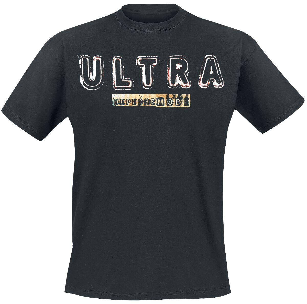 Depeche Mode T-Shirt - Ultra - S bis 4XL - für Männer - Größe S - schwarz  - Lizenziertes Merchandise!