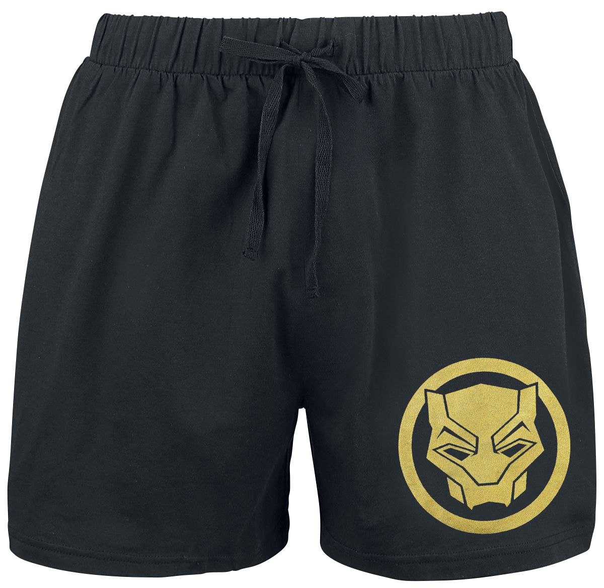 Black Panther Wakanda Forever - Wakanda Goldprint Schlafanzug schwarz