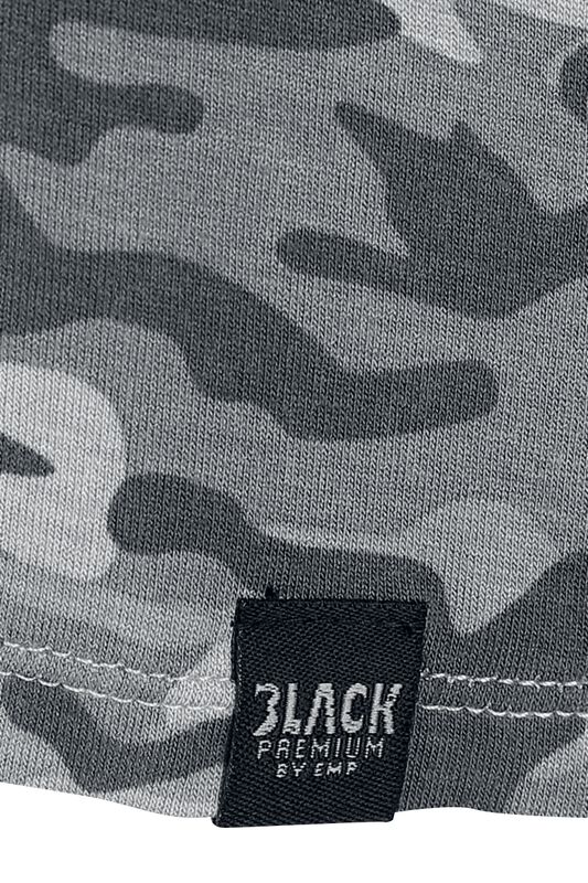 Markenkleidung Brands by EMP Camouflage T-Shirt | Black Premium by EMP T-Shirt