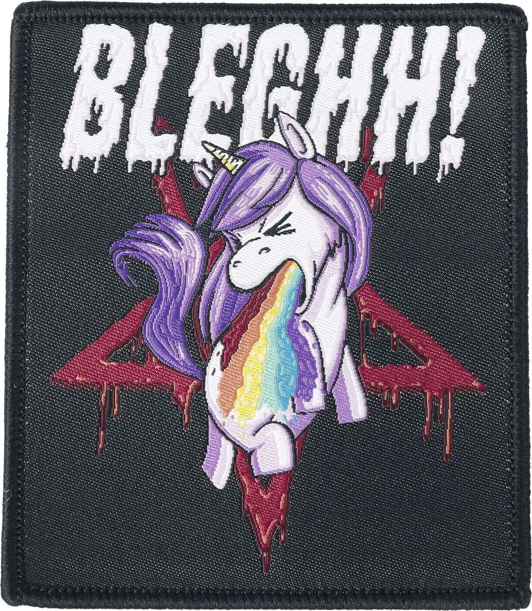 Einhorn Patch - Bleghh! - multicolor  - EMP exklusives Merchandise!
