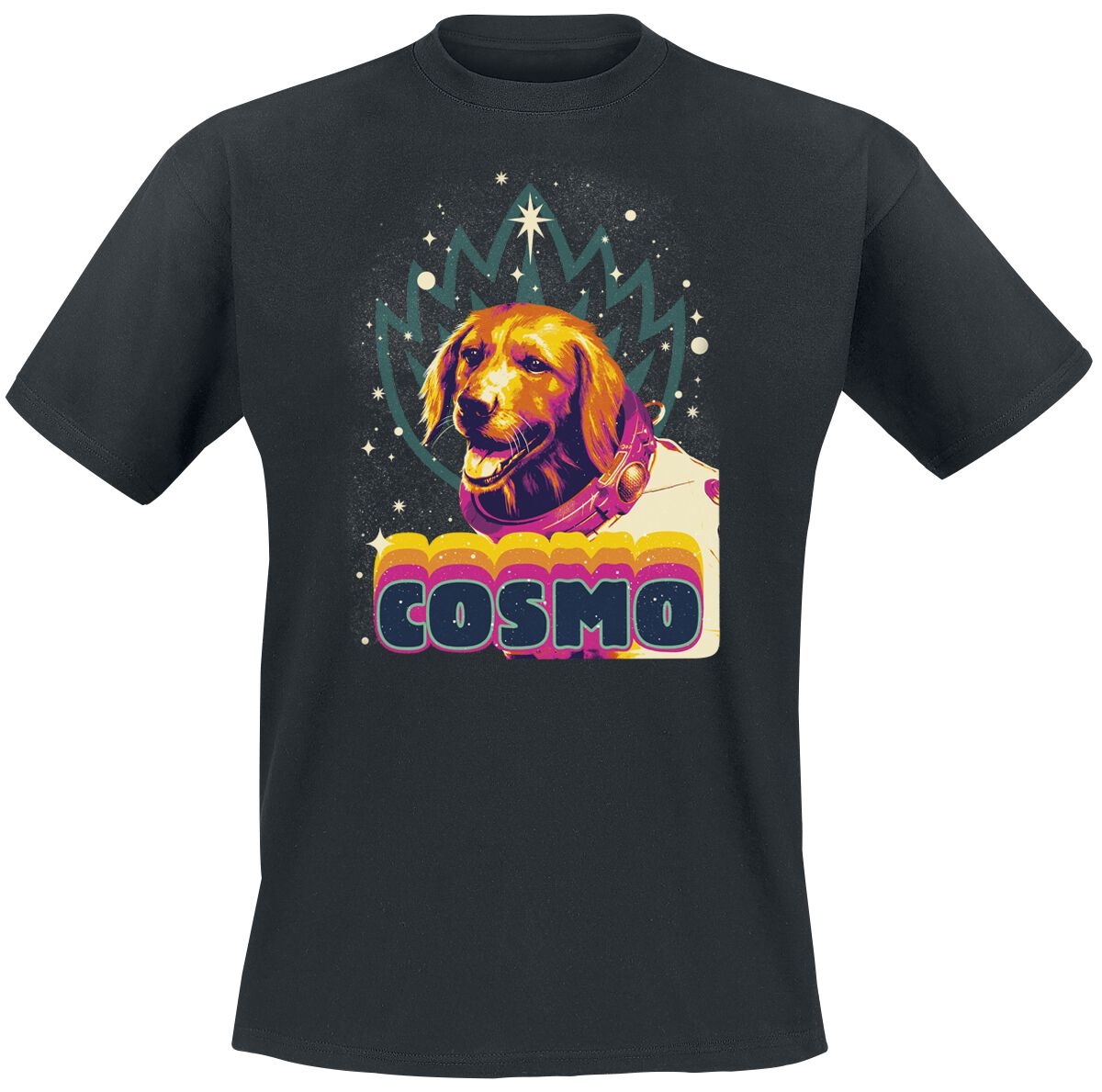 Image of T-Shirt di Guardiani della Galassia - Vol. 3 - Cosmo - S a XXL - Uomo - nero