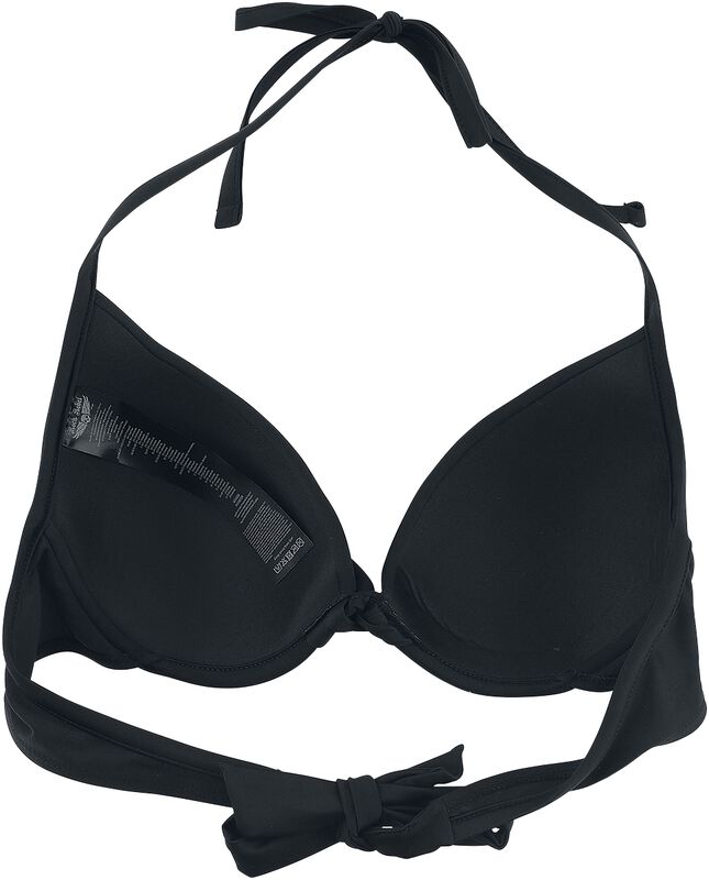 Markenkleidung Brands by EMP Schwarzes Bikinioberteil mit Knotendetail | Black Premium by EMP Bikini-Oberteil