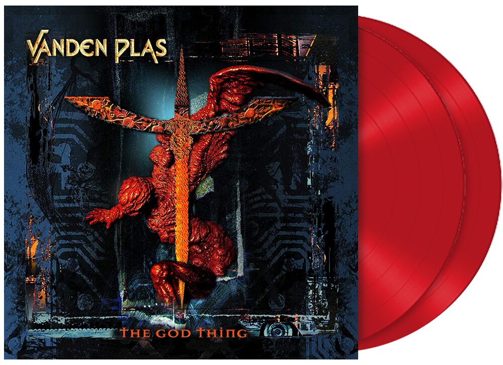 LP de Vanden Plas - The god thing - pour Unisexe - rouge