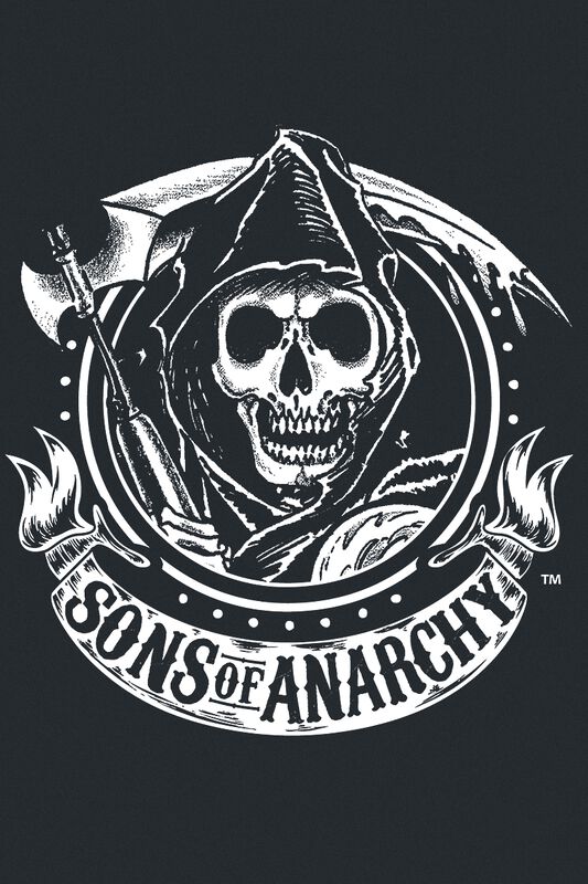 Filme & Serien Sons Of Anarchy Reaper Chest| Sons Of Anarchy T-Shirt