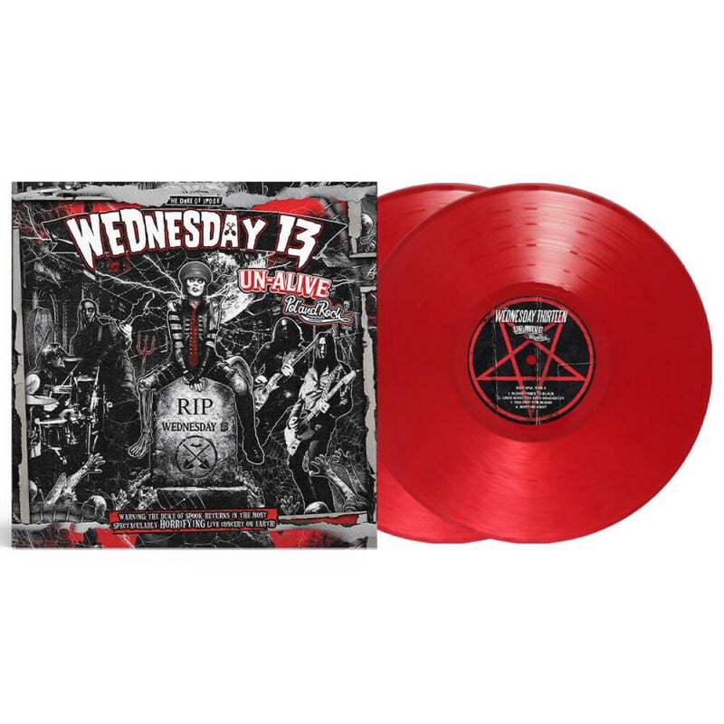 LP  de Wednesday 13 - Un-Alive from Pol'and'Rock 2025 - pour Indifférent - Standard