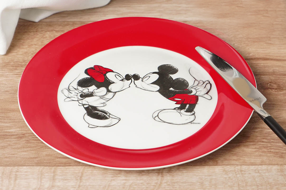 Micky Maus Kiss Sketch Unisex Teller multicolor | eBay