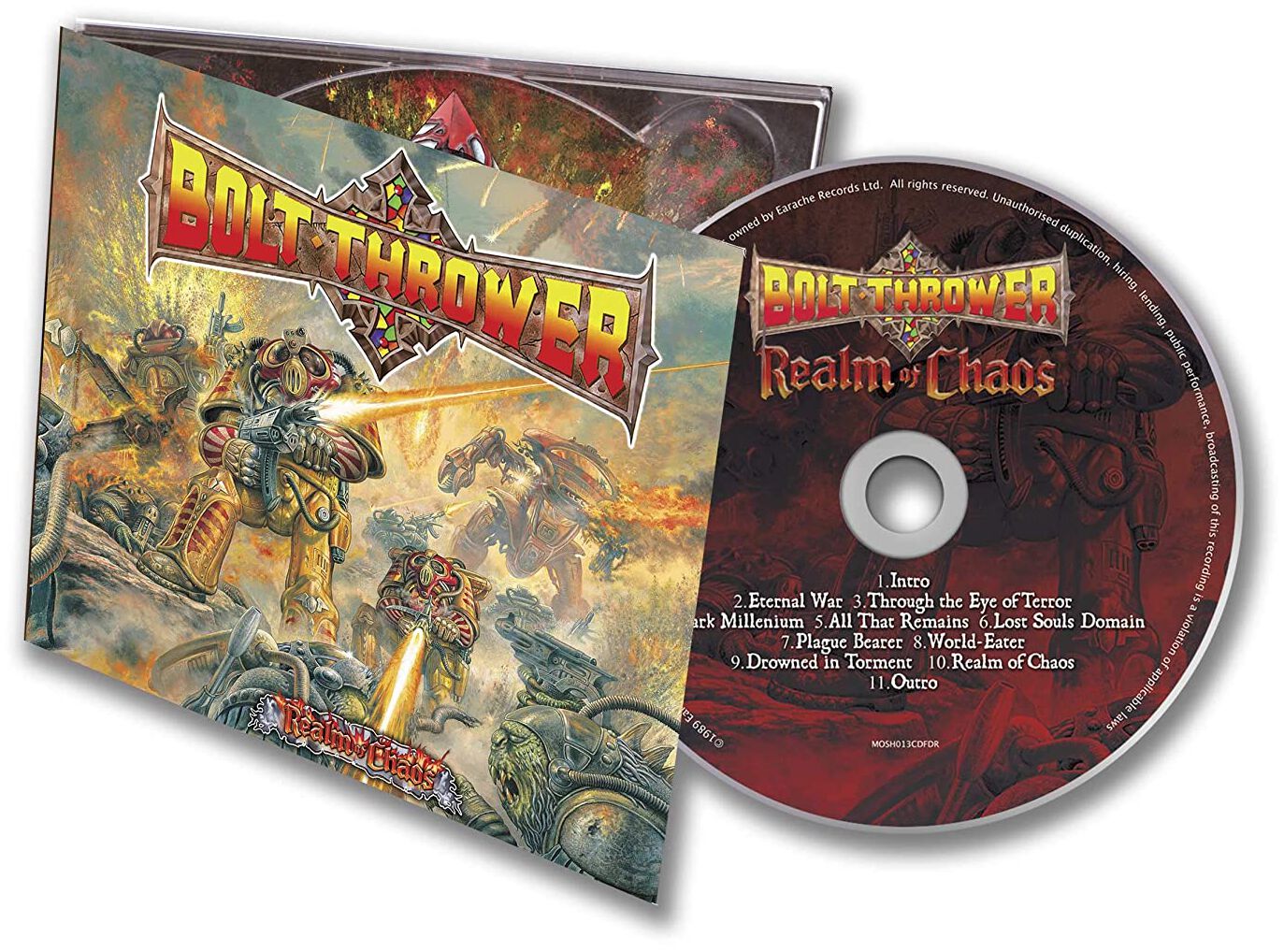 Image of Bolt Thrower Realm of chaos CD Standard