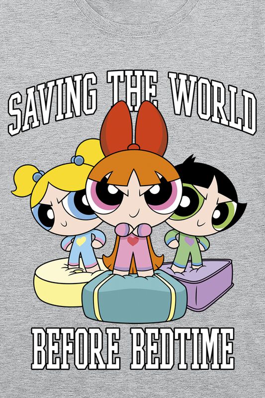 Kinder Kids (Gr. 98-134) Kids - Saving The World | The Powerpuff Girls T-Shirt
