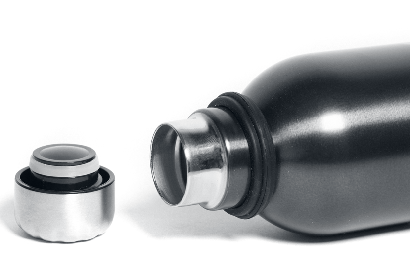 Dungeons and Dragons Logo Trinkflasche schwarz rot - 14.34% Rabatt