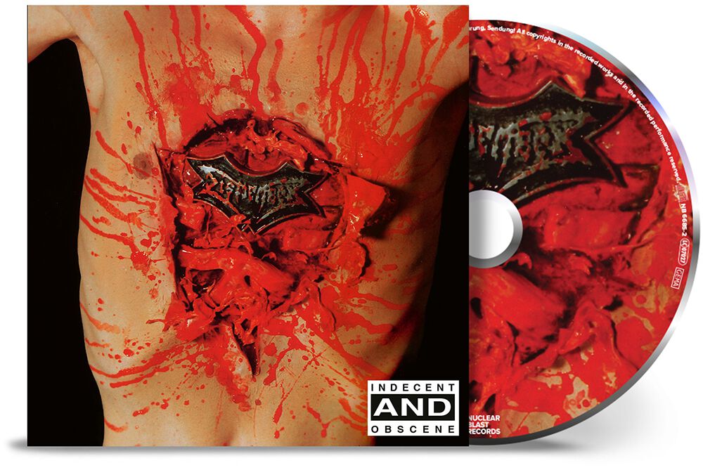 Image of CD di Dismember - Indecent & obsene - Unisex - standard