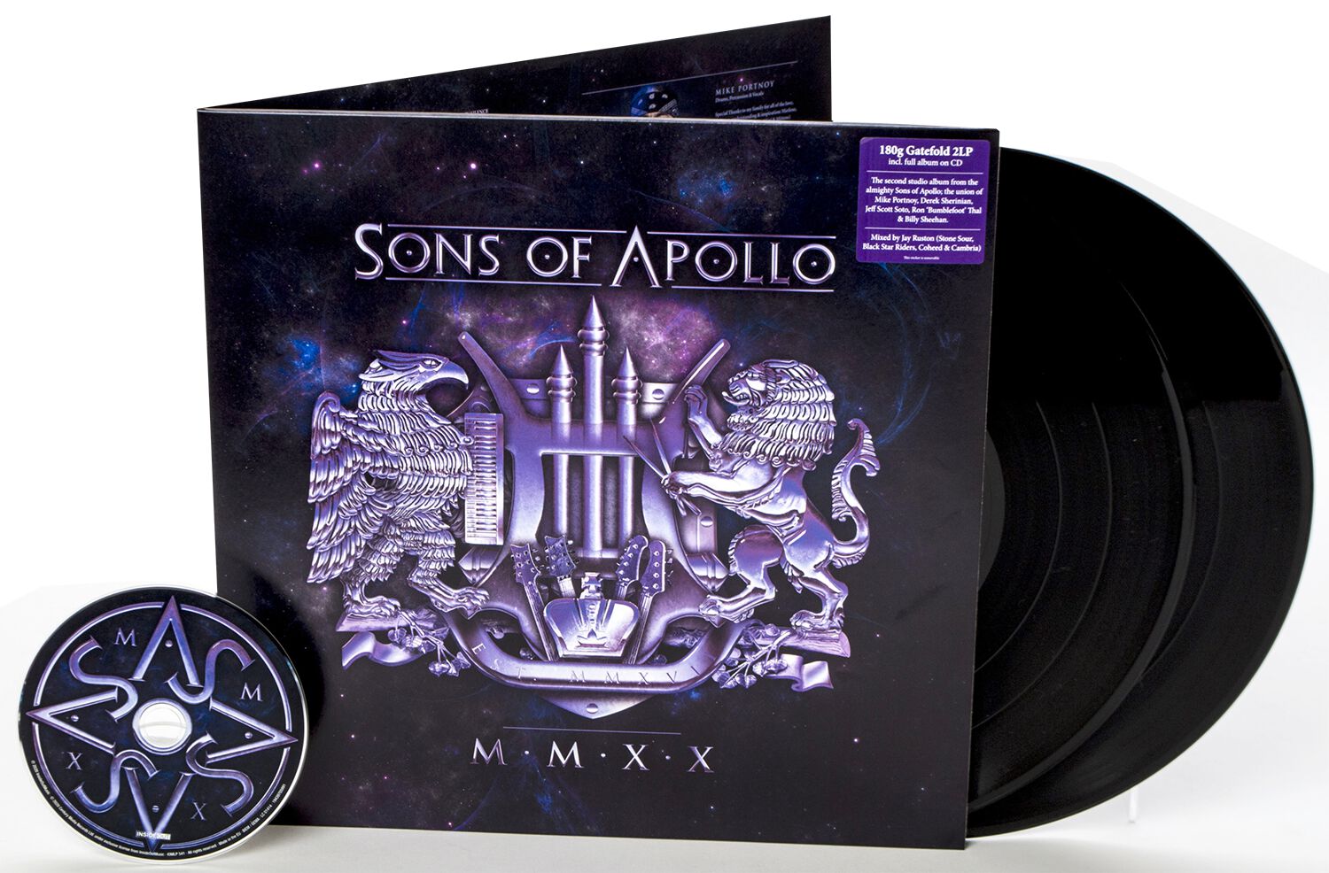 Image of Sons Of Apollo MMXX 2-LP & CD Standard
