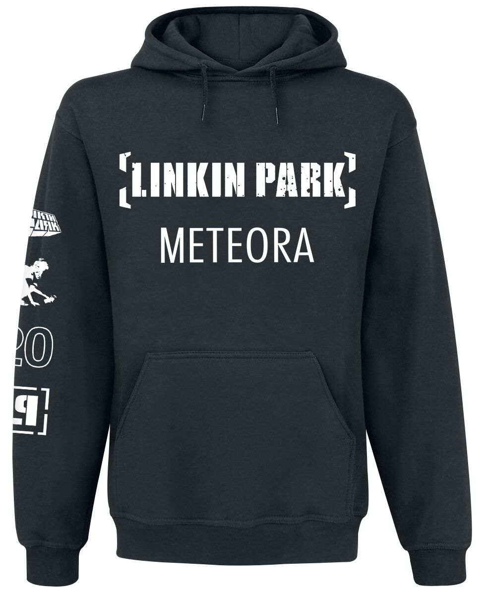 Linkin Park Kapuzenpullover - Meteora 20th Anniversary - XL bis XXL - für Männer - Größe XL - schwarz  - EMP exklusives Merchandise!