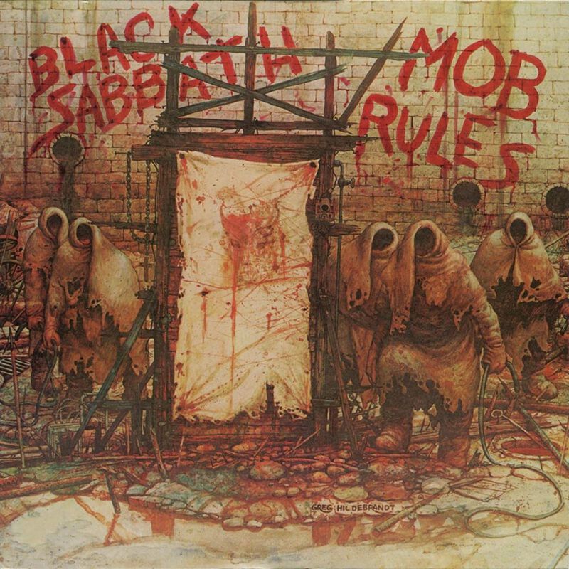 Black Sabbath Mob rules LP multicolor