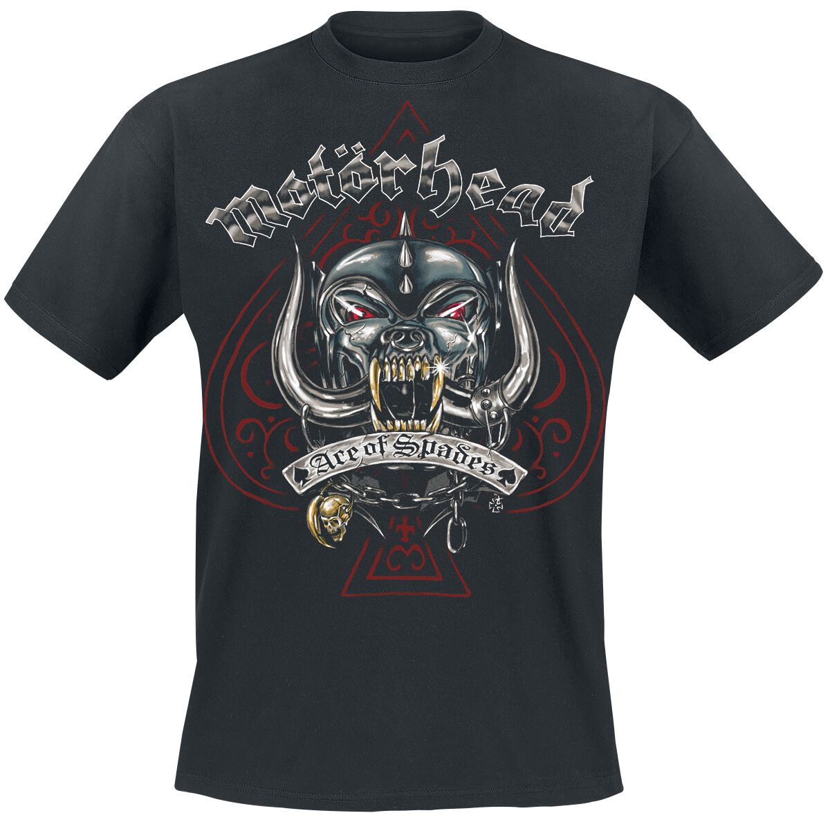 Motörhead Ace Of Spades Tattoo T Shirt schwarz  - Onlineshop EMP
