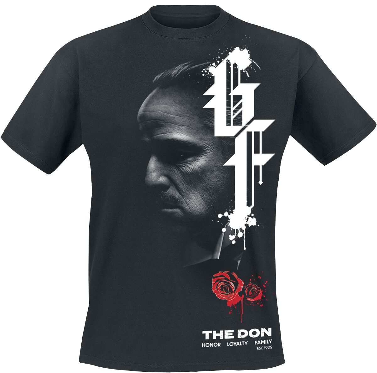 The Godfather T-Shirt - Don - S bis 3XL - für Männer - Größe S - schwarz  - Lizenzierter Fanartikel