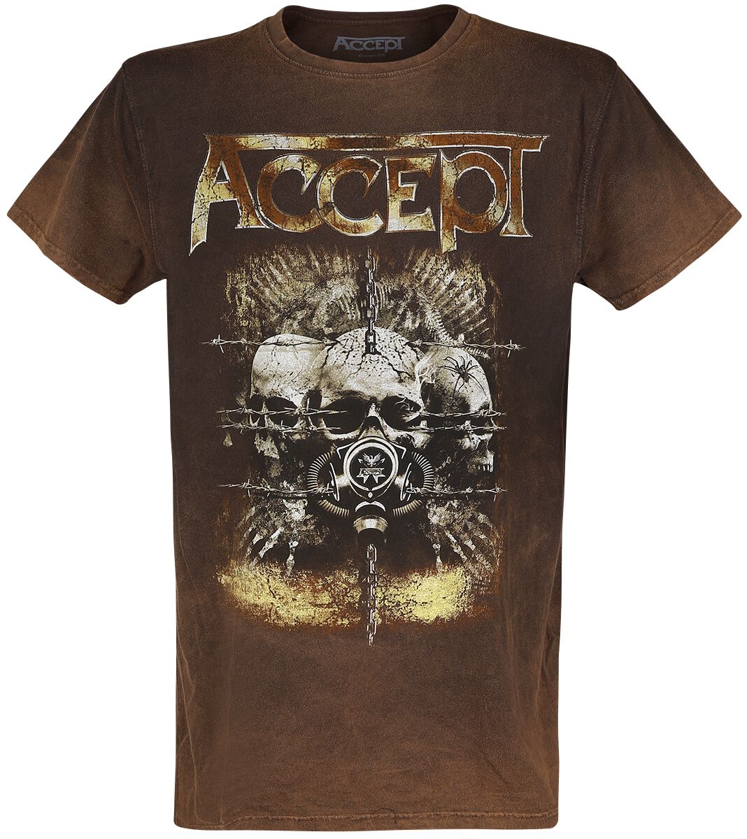 Image of Accept Nuclear Skulls T-Shirt rost