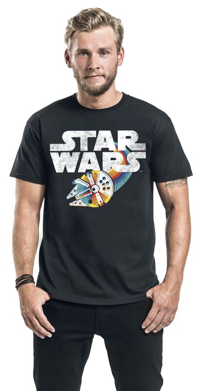 Männer Bekleidung Rainbow Falcon | Star Wars T-Shirt