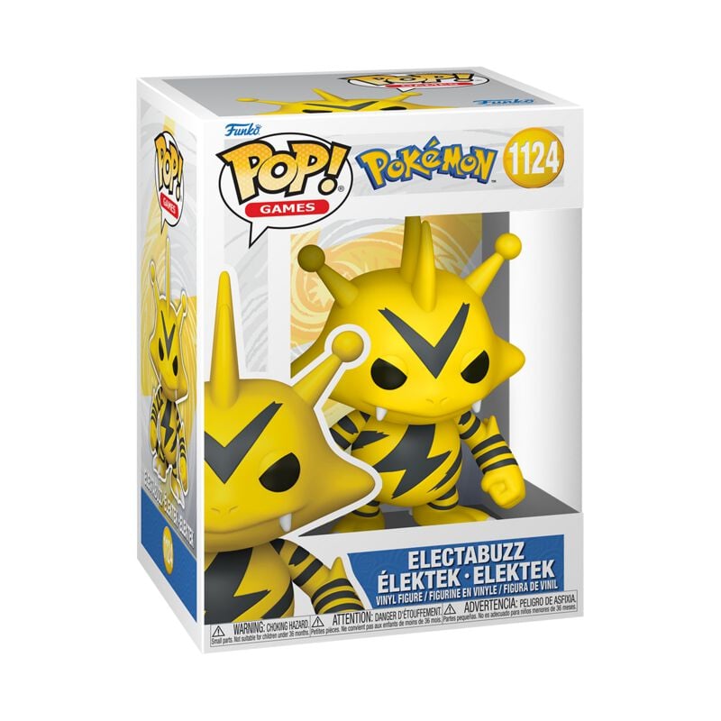 Pokémon - Elektek Vinyl Figur 1124 - Funko Pop! - Funko Shop Europe