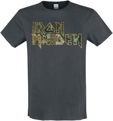 Amplified Collection - Eddies Logo, Iron Maiden, T-Shirt