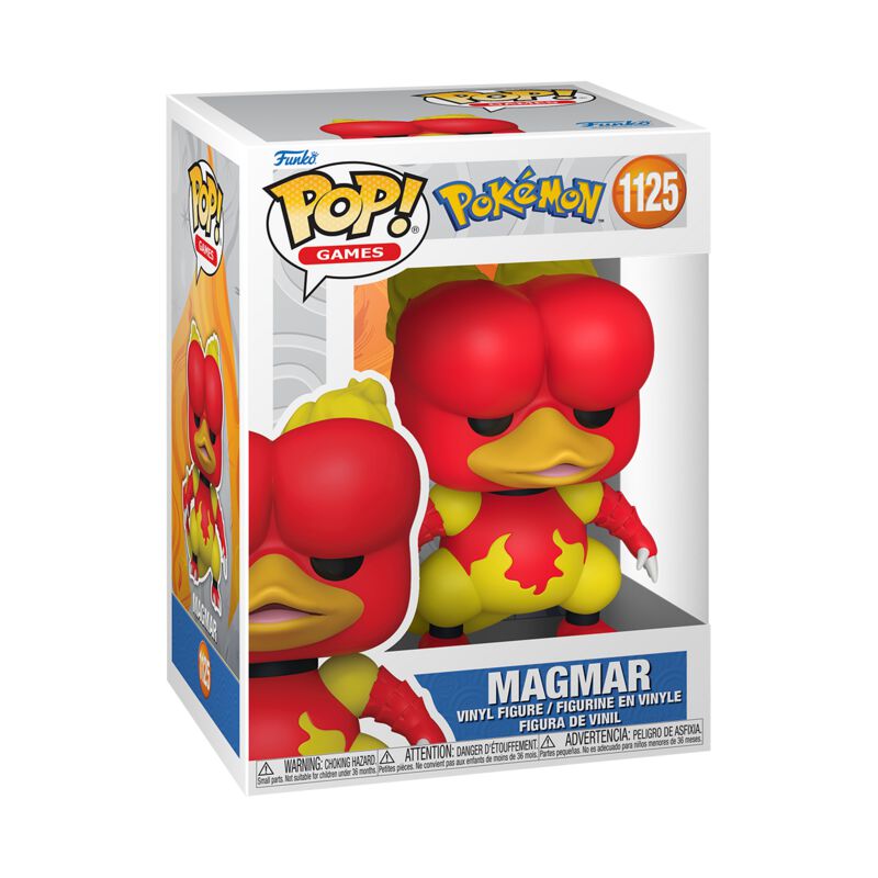 Pokémon - Magmar Vinyl Figur 1125 - Funko Pop! - Funko Shop Europe