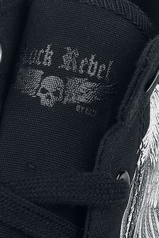 Markenkleidung Brands by EMP Sneaker mit double Wing | Rock Rebel by EMP Sneaker high