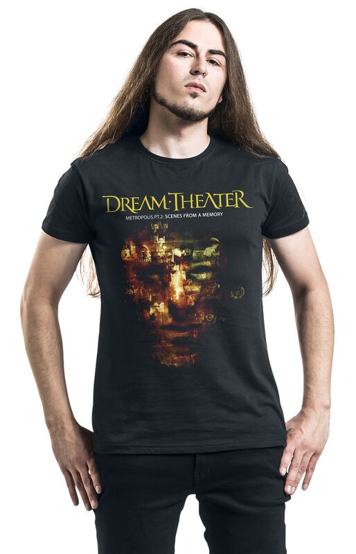 Band Merch Dream Theater Metropolis SFAM | Dream Theater T-Shirt