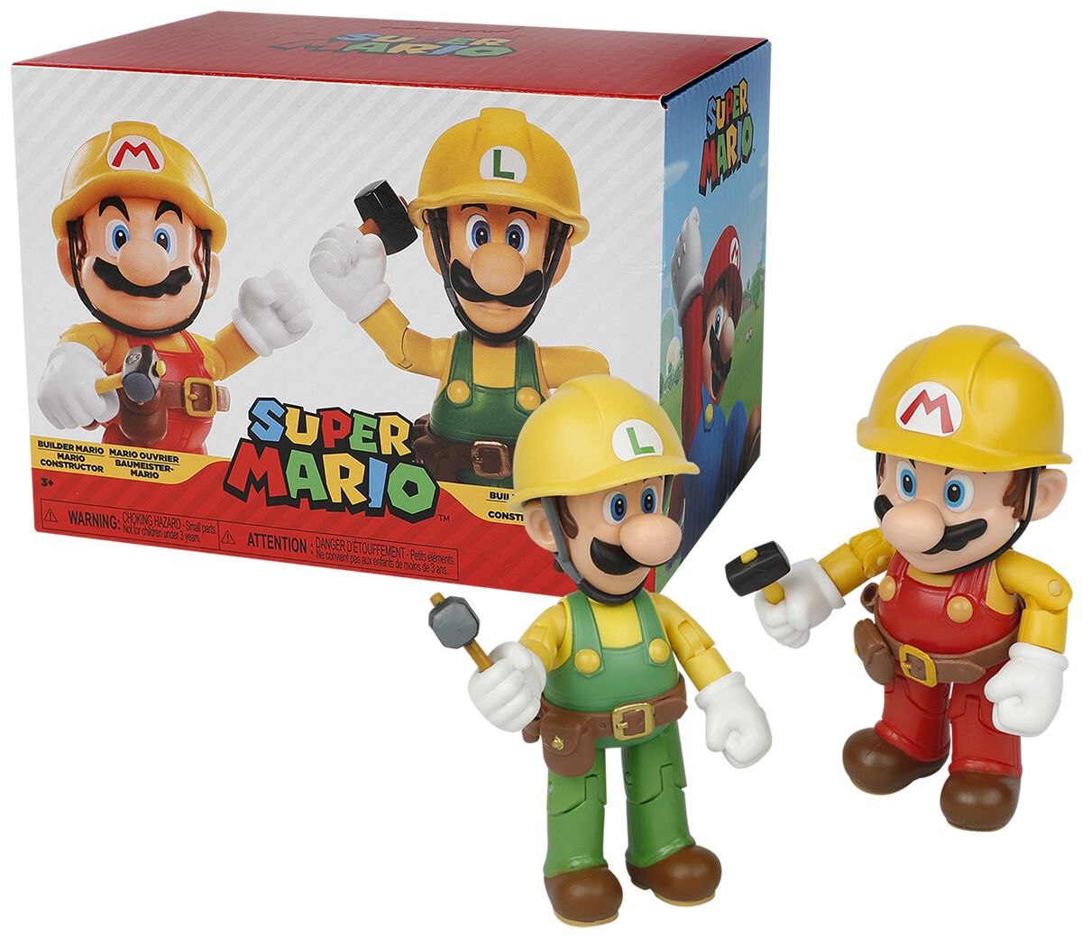 Super Mario Mario and Luigi - Maker Collection Figures multicolor