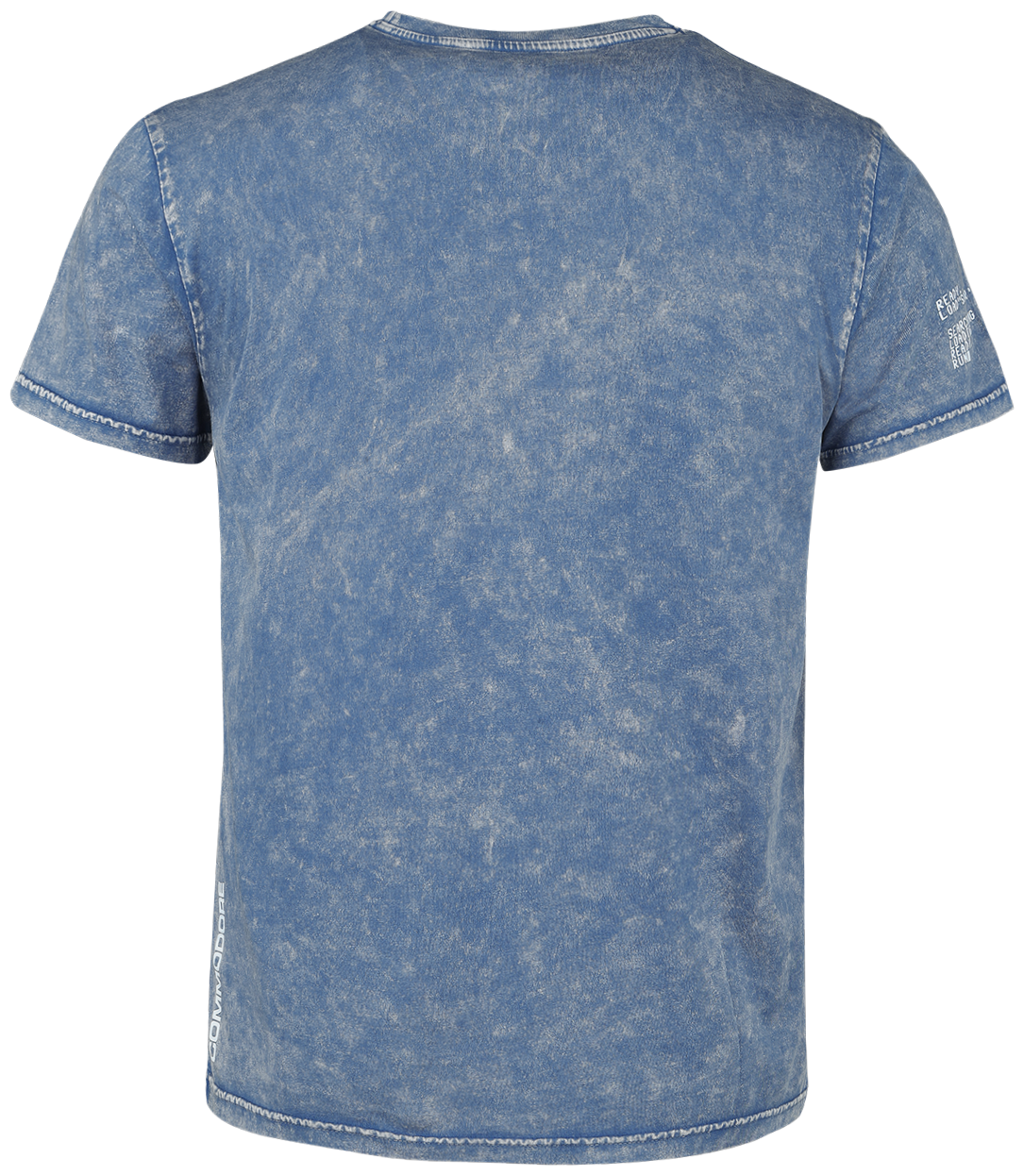 Commodore 64 - Gaming T-Shirt - C64 - Logo - XXL bis 3XL - für Männer - Größe XXL - blau  - EMP exklusives Merchandise!