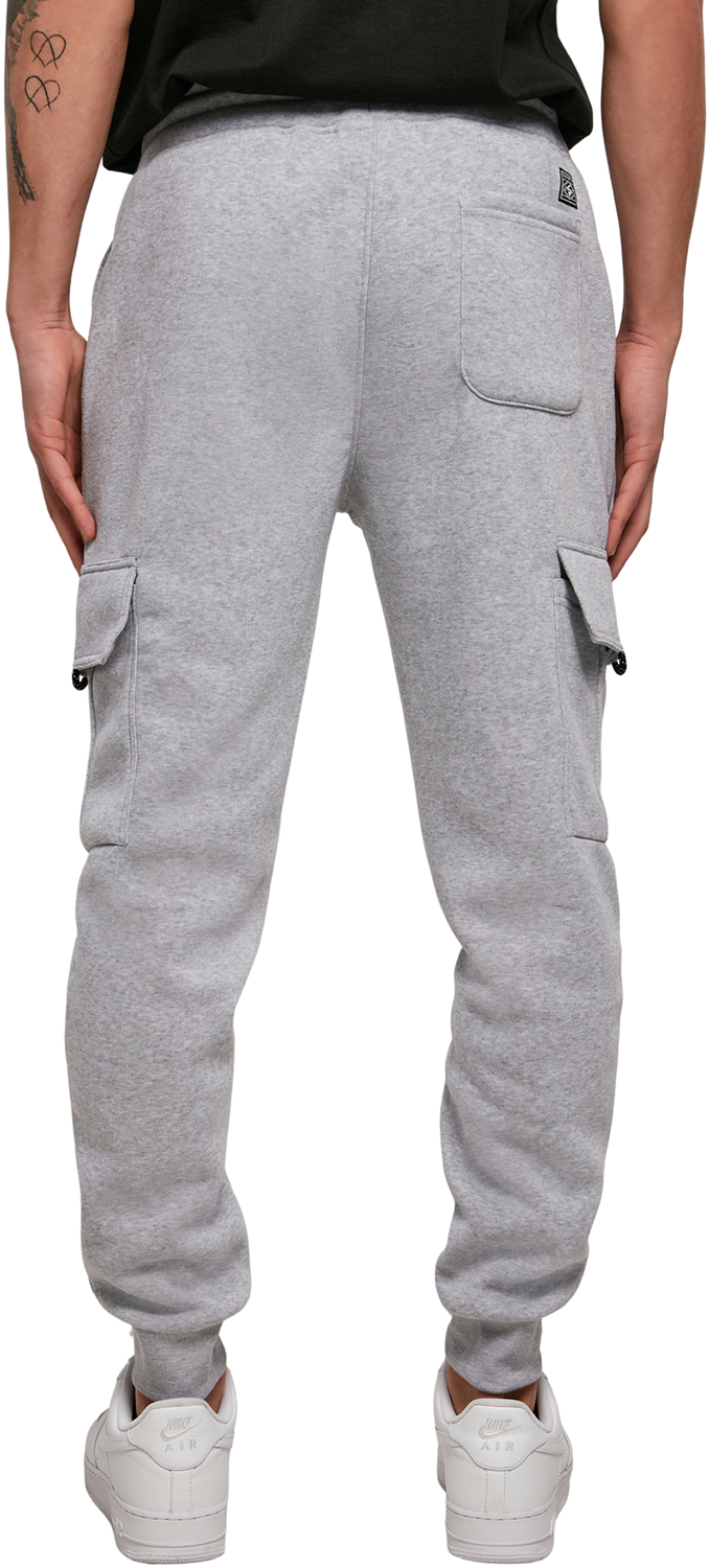 Southpole Cargo Fleece Jogger Trainingshose grau
