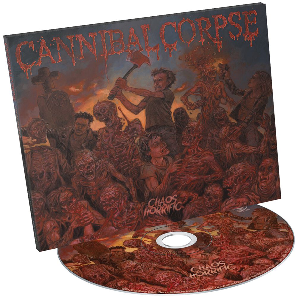 Image of CD di Cannibal Corpse - Chaos horrific - Unisex - standard