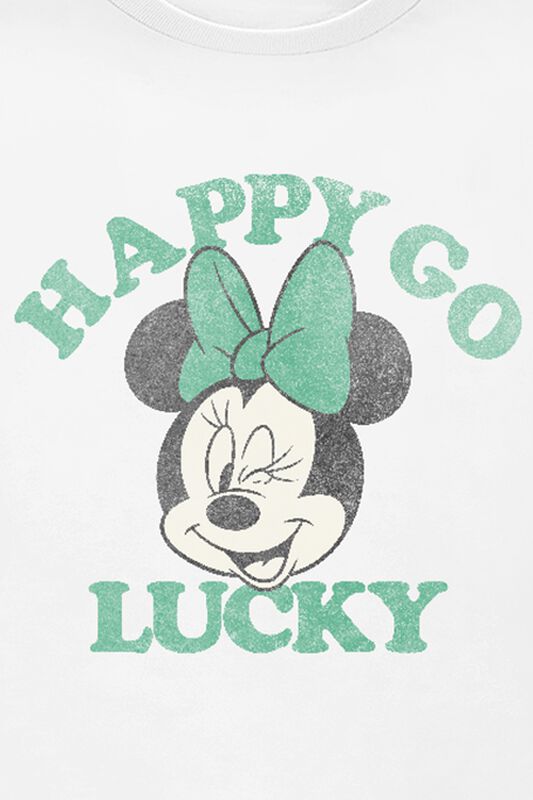 Filme & Serien Nachhaltiges Fan Merch Kids - Lucky Minnie | Micky Maus T-Shirt