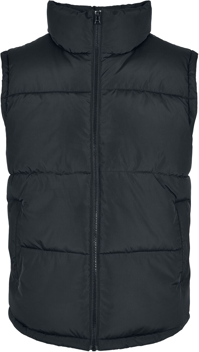 Urban Classics Block Puffer Vest Weste schwarz schwarz in XL