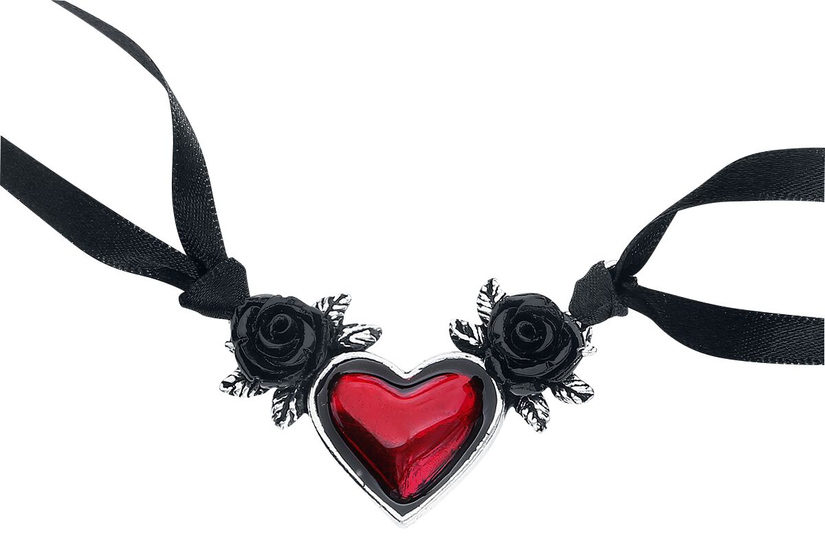 Image of Choker Gothic di Alchemy Gothic - Blood Heart - Donna - standard