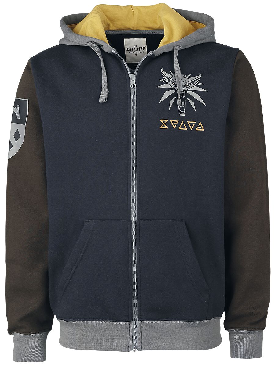The Witcher Signs Of The Witcher Kapuzenjacke multicolor