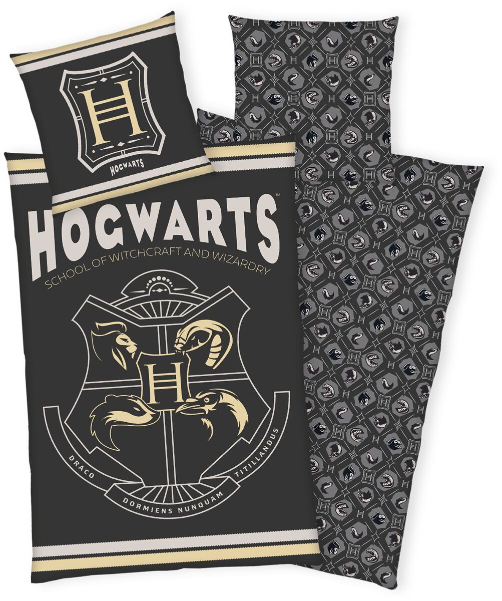 Levně Harry Potter House Crests Ložní prádlo vícebarevný