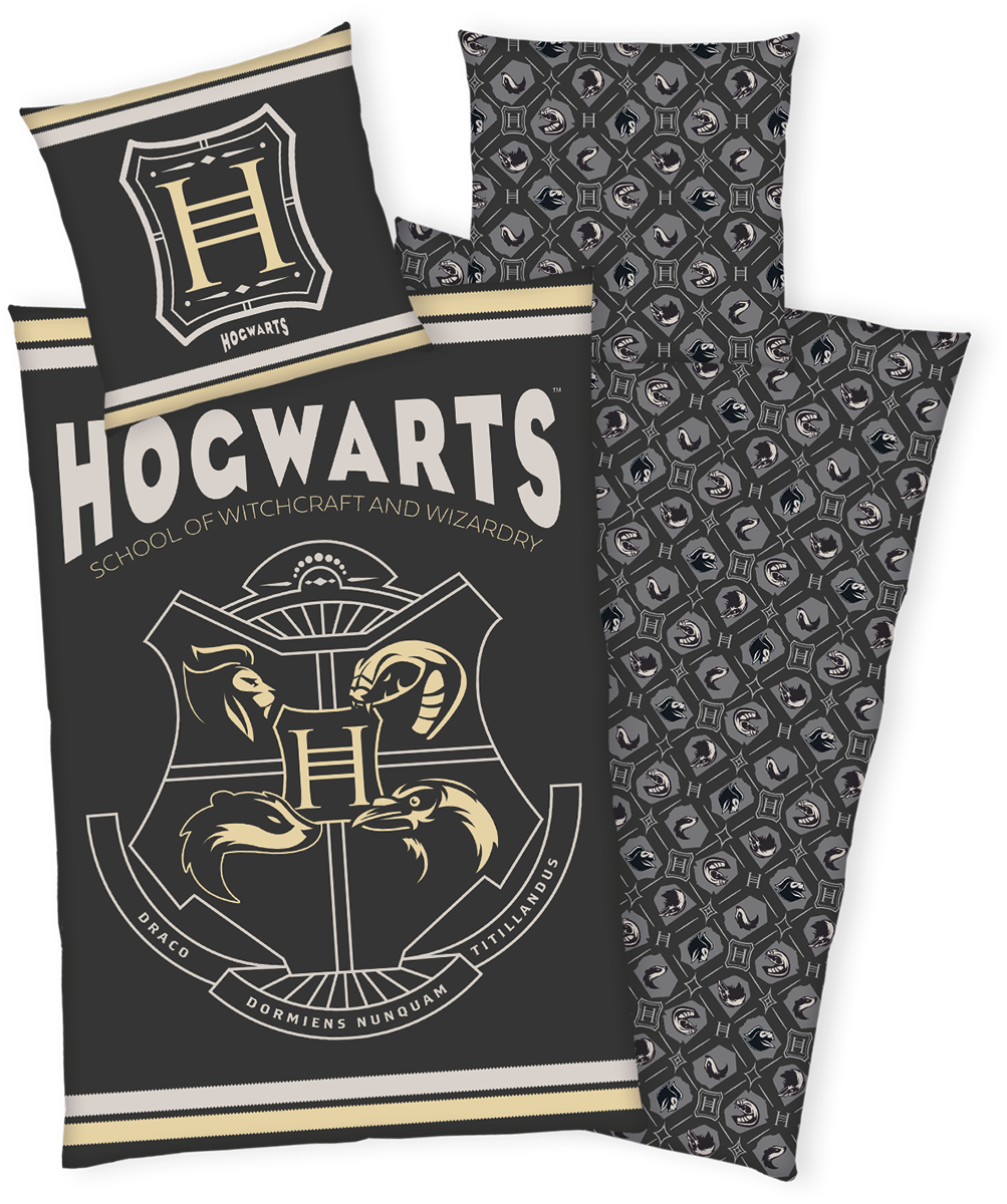 Harry Potter - House Crests - Bettwäsche - multicolor - EMP Exklusiv!