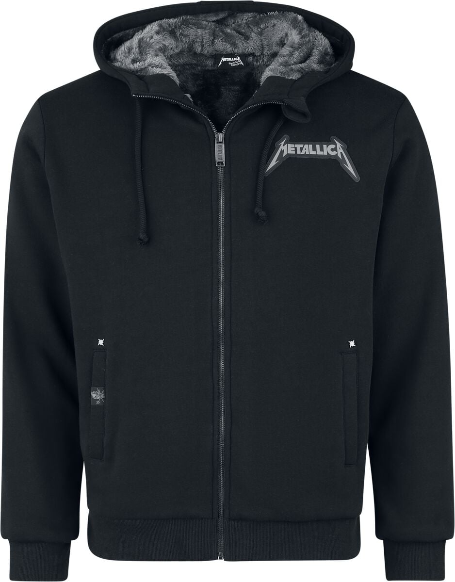 Metallica Kapuzenjacke - EMP Signature Collection - M bis 3XL - für Männer - Größe M - schwarz  - EMP exklusives Merchandise!