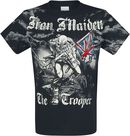 Trooper - Allover, Iron Maiden, T-Shirt