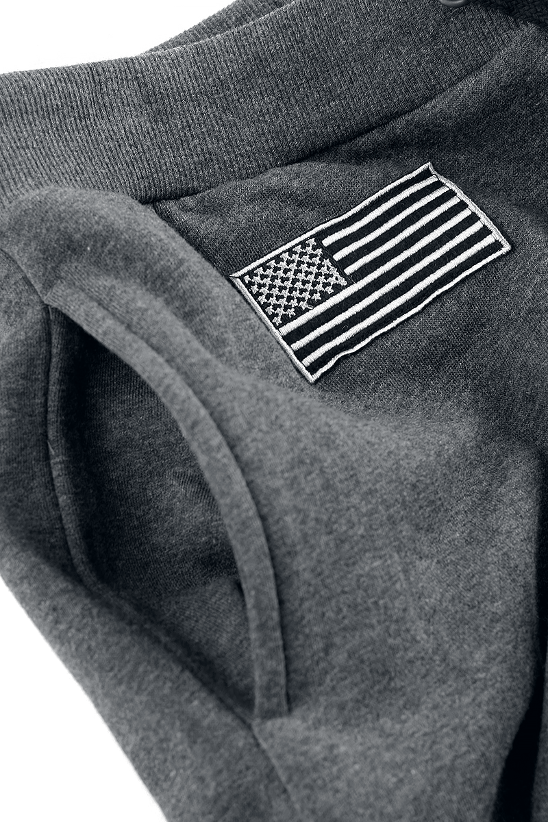 Gas Monkey Garage Gas Monkey Garage Logo Trainingshose anthrazit meliert