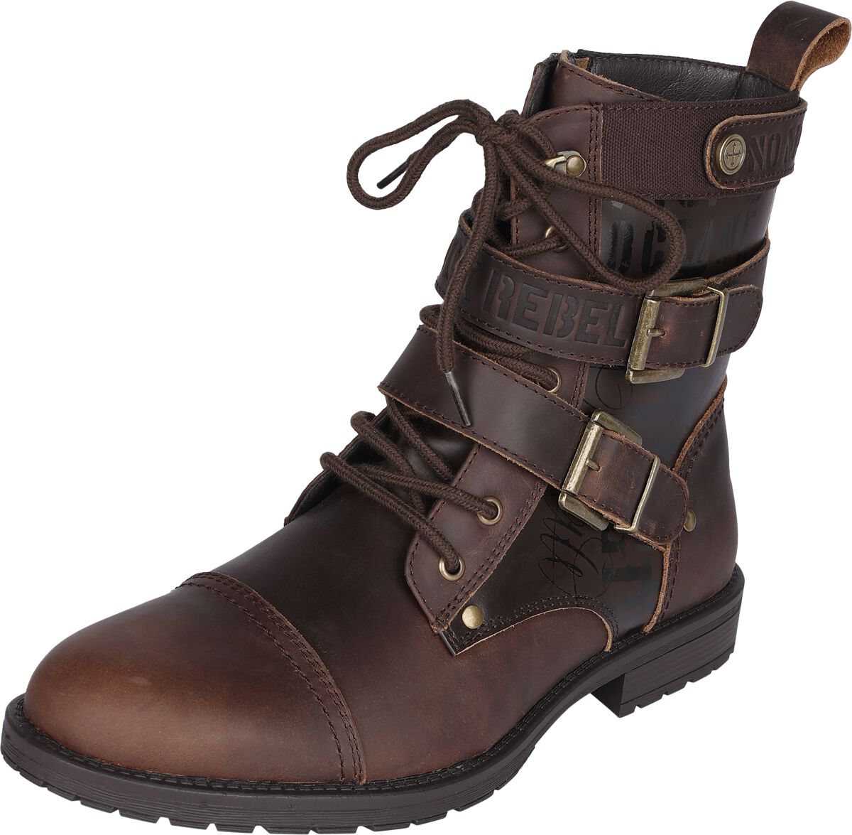 Bottes  de Rock Rebel by EMP - Original Sinners - EU40 à EU47 - pour Homme - marron