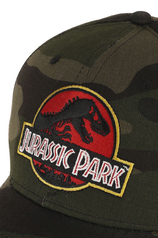 Filme & Serien Accessoires Camo Logo | Jurassic Park Cap