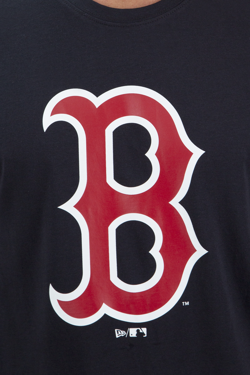 New Era - MLB T-Shirt - Boston Red Sox - S bis 3XL - für Männer - Größe L - schwarz
