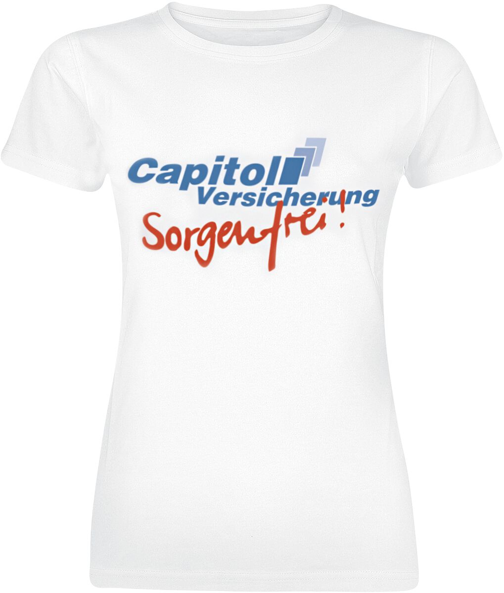 Stromberg Capitol Versicherung – Sorgenfrei! T-Shirt weiß